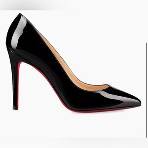 Christian Louboutin Pigalle 100MM Patent Leather Pumps